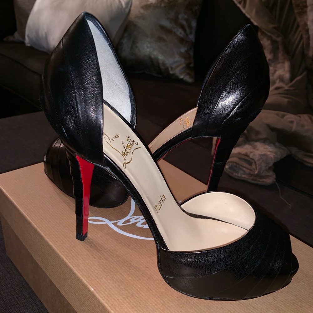 Christian Louboutin armadillo platform